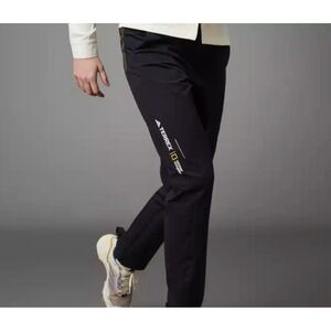 Adidas Hiking Pants IC1993 Womens M NatGeo Pants Straight‎ Leg Regular Fit Black